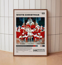 White Christmas Poster, Michael Curtiz, Minimalist Movie Poster