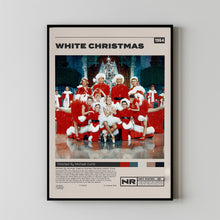 White Christmas Poster, Michael Curtiz, Minimalist Movie Poster, Vintage Retro Art1