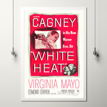 White Heat Movie Poster, Room Decor, Home Decor, Art Poster for Gift