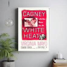 White Heat Movie Poster, Room Decor, Home Decor, Art Poster for Gift