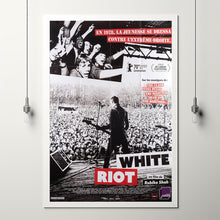 White Riot Movie Poster Print, Canvas Wall Art, Room Decor, Movie Art