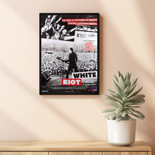White Riot Movie Poster Print, Canvas Wall Art, Room Decor, Movie Art