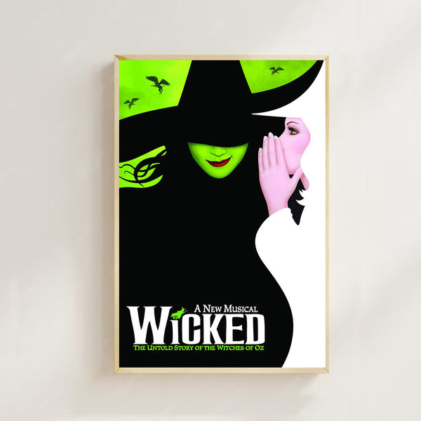 Wicked- Movie  Poster (Regular Style) Art Prints,Home Decor, Art Poster for Gift，Canvas Poster 1590383781