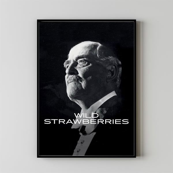 Wild Strawberries (1957) Poster Art Print Movie Posters Gift for Movie lovers