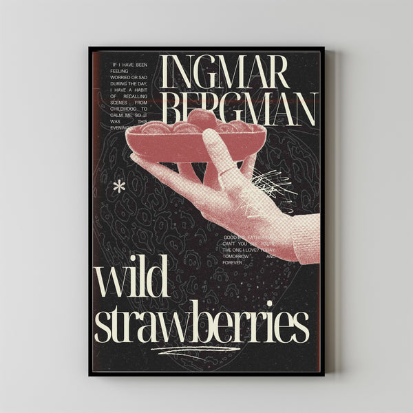Wild Strawberries (1957) Poster Art Print Movie Posters Gift for Movie lovers 2