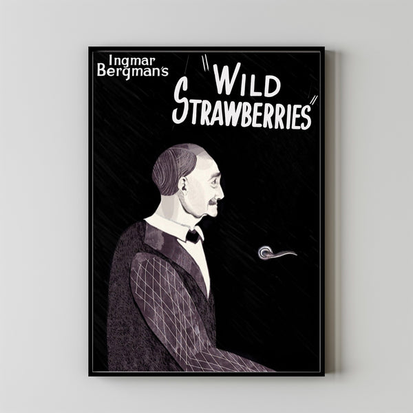 Wild Strawberries (1957) Poster Art Print Movie Posters Gift for Movie lovers 3