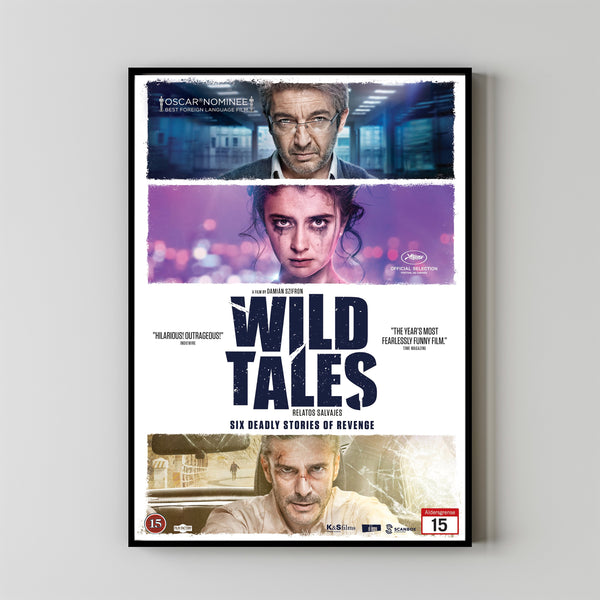 Wild Tales Movie Poster,Film Fan Collectibles,Vintage Movie Poster,Home Decor,Wall Art,Poster Gifts 4