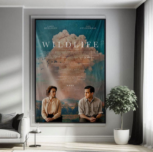 Wildlife (2018) Movie Poster Canvas Poster Movie Poster Art Print Gifts for Lover Mural Painting Home Decoration 1764841549