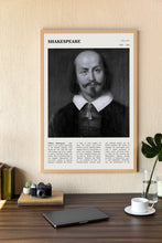 William Shakespeare Wall Art  Poster William Shakespeare Black White Poster  Poster Art Gift 1696734025