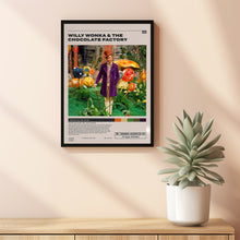 Willy Wonka & The Chocolate Factory, Mel Stuart, Minimalist Movie Poster
