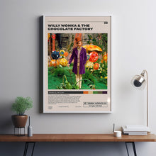 Willy Wonka & The Chocolate Factory, Mel Stuart, Minimalist Movie Poster