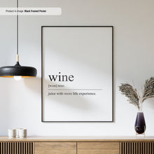 Wine Poster  Wine Definition  Alcohol Wall Art  Bar Cart Wall Art  Funny Wine Lovers Gifts  Wine Print 1691900619