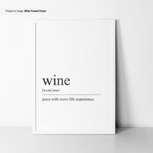 Wine Poster  Wine Definition  Alcohol Wall Art  Bar Cart Wall Art  Funny Wine Lovers Gifts  Wine Print 1691900619