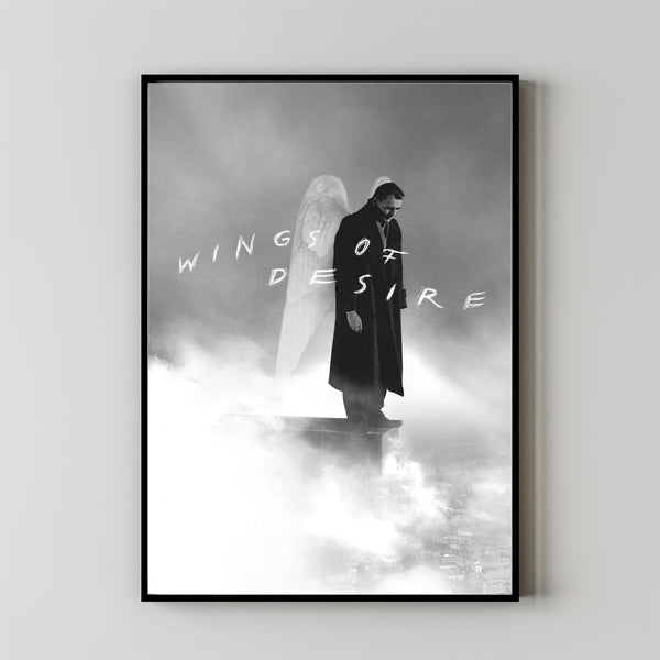 Wings of Desire Movie Poster Art Print Movie Posters Gift for Movie lovers