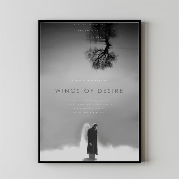 Wings of Desire Movie Poster Art Print Movie Posters Gift for Movie lovers 11-4