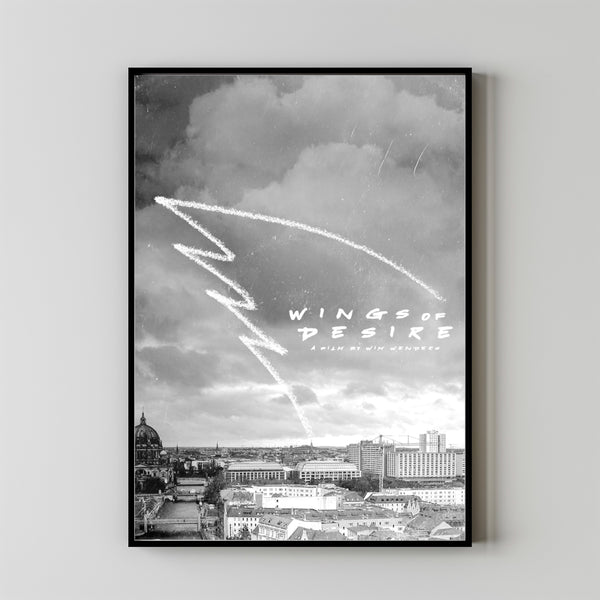 Wings of Desire Movie Poster Art Print Movie Posters Gift for Movie lovers 5