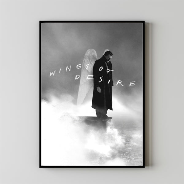 Wings of Desire Movie Poster, Room Decor, Home Decor, Art Poster for Gift