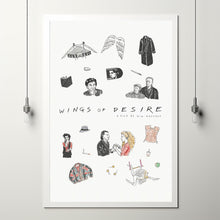Wings of Desire Movie Poster, Room Decor, Home Decor, Art Poster for Gift 1