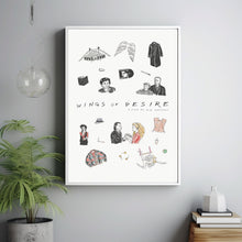 Wings of Desire Movie Poster, Room Decor, Home Decor, Art Poster for Gift 1