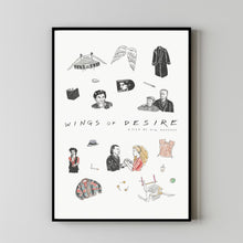 Wings of Desire Movie Poster, Room Decor, Home Decor, Art Poster for Gift 1