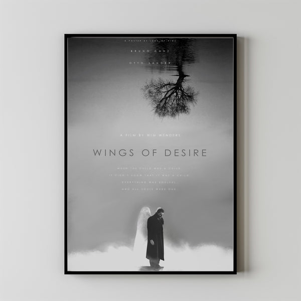 Wings of Desire Movie Poster, Room Decor, Home Decor, Art Poster for Gift 22