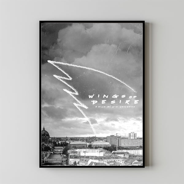Wings of Desire Movie Poster, Room Decor, Home Decor, Art Poster for Gift 3