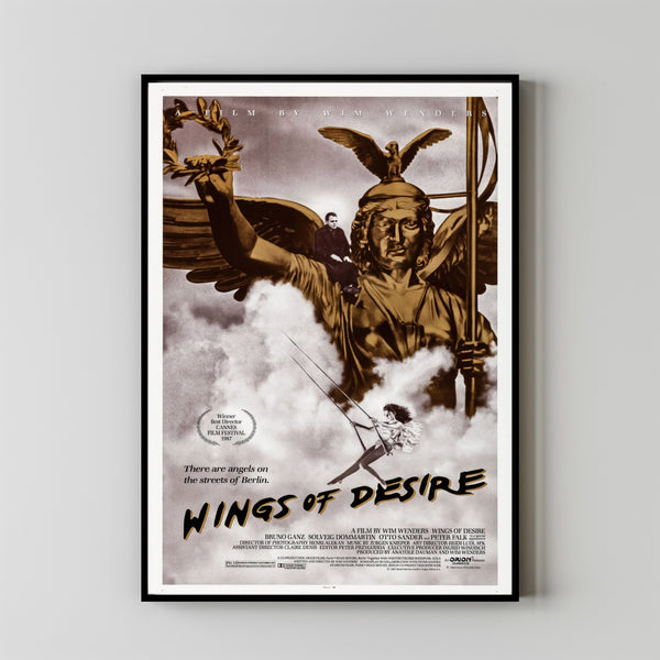 Wings of Desire Movie Poster, Room Decor, Home Decor, Art Poster for Gift 4
