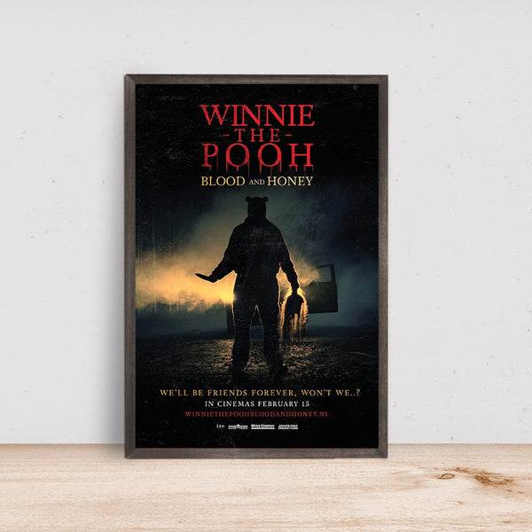 Winnie-the-Pooh Blood and Honey Movie Poster, Room Decor, Home Decor, Art Poster for Gift 1600031271