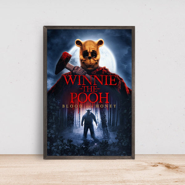 Winnie-the-Pooh Blood and Honey Movie Poster, Room Decor, Home Decor, Art Poster for Gift 1599318309