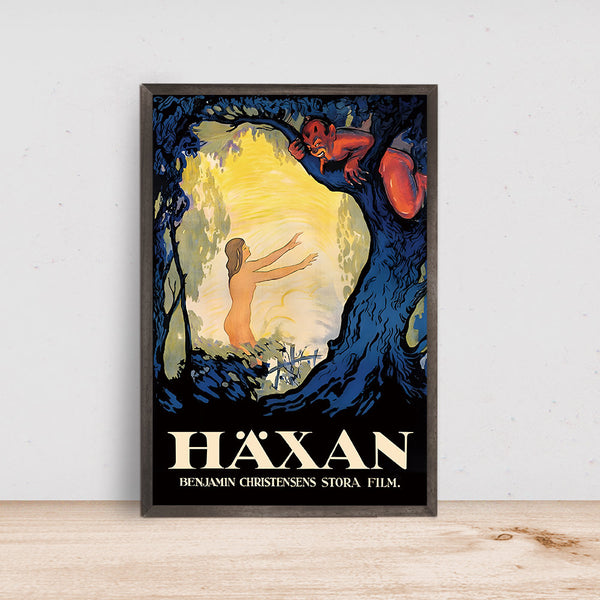 Witchcraft Through the Ages Movie Poster, Home Decor, Art Poster for GiftCustom Personalized Poster 1609033556