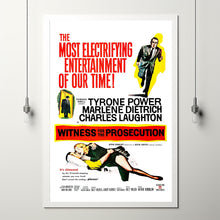 Witness for the Prosecution (1957) Poster Art Print Movie Posters Gift for Movie lovers