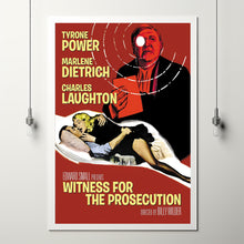 Witness for the Prosecution (1957) Poster Art Print Movie Posters Gift for Movie lovers 3