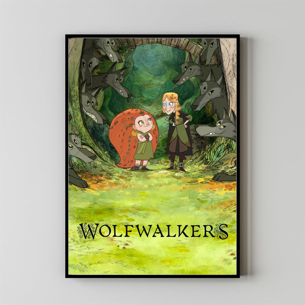 Wolfwalkers (2020) Poster Art Print Movie Posters Gift for Movie lovers 2