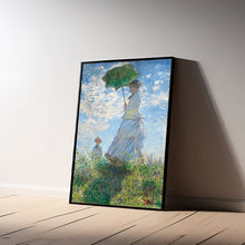 Woman with a Parasol Poster, Art Poster, Wall Art Prints, Canvas Material Gift, Keepsake, Home Decor, Live Room Wall Art 1692974449