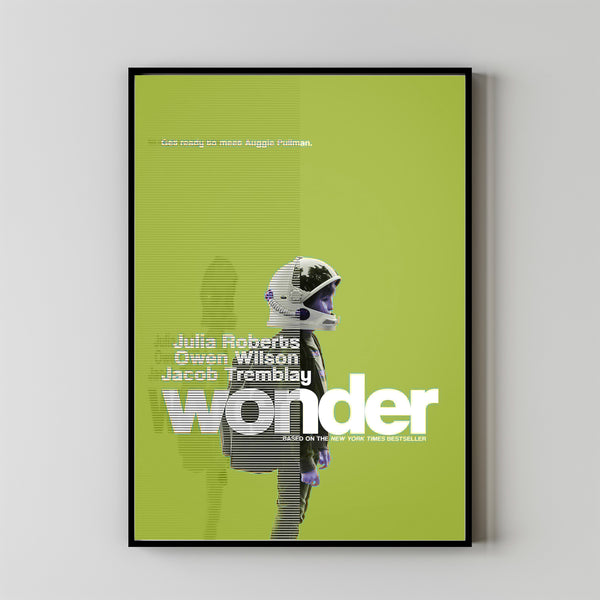 Wonder (2017) Poster Art Print Movie Posters Gift for Movie lovers 2
