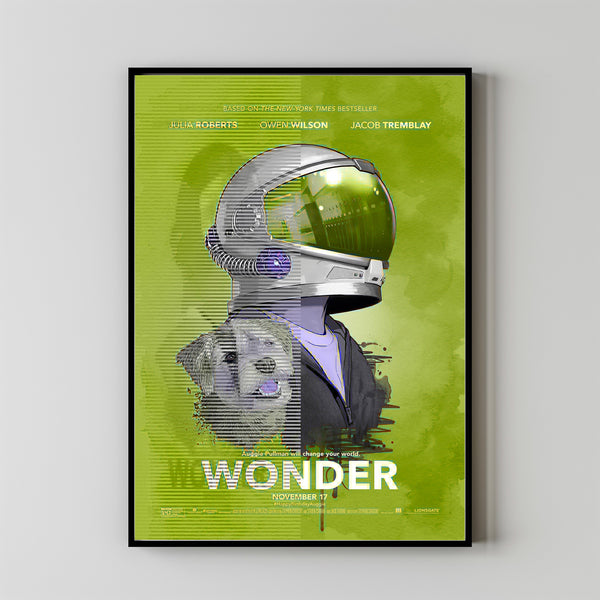 Wonder (2017) Poster Art Print Movie Posters Gift for Movie lovers 4