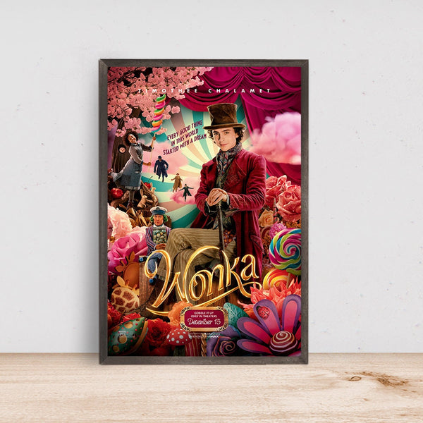 Wonka Movie Poster, Room Decor, Home Decor, Art Poster for Gift 1635294860