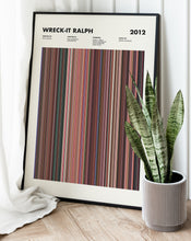 Wreck It Ralph Movie Barcode Print, Wreck It Ralph Print, Wreck It Ralph Poster, Wreck It Ralph Wall Art, Wreck It Ralph Art, Movie Buffs 1617492624