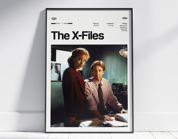 X Files Poster, X Files Poster Print, X Files Series Poster Print, The X-Files, Tv Series Posters Art, Poster Wall Art 1442895758