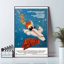 Y a-t-il enfin un pilote dans l'avion Movie Poster, Art Poster, Home Decor, Canvas Material Gift, High Quality Reproduction, Keepsake 1630709319