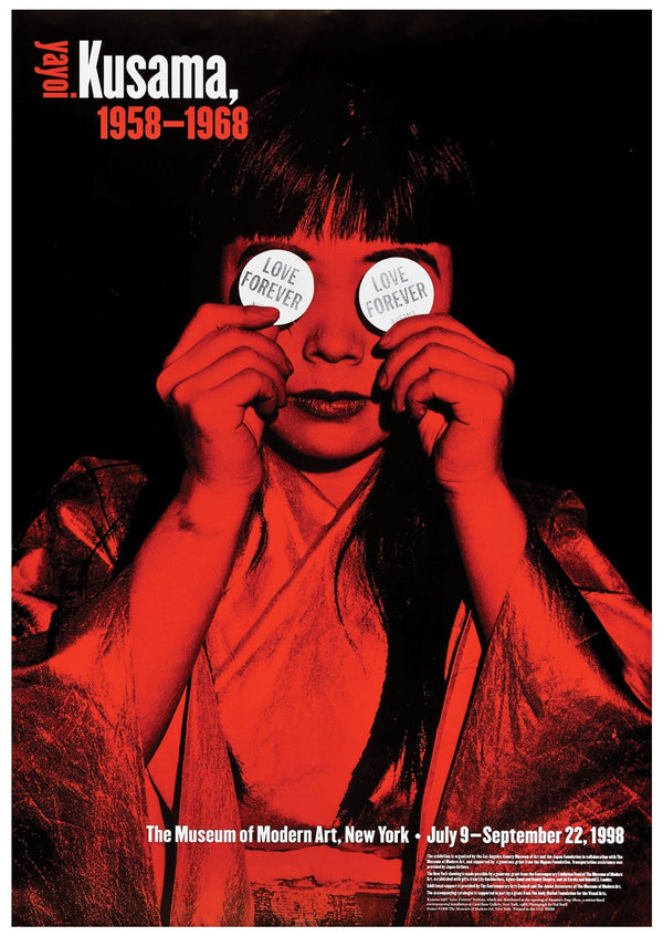 Yayoi Kusama Exhibition 1998 New York Print Wall art Poster 1576388183