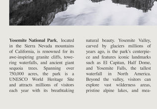 Yosemite National Park Wall Art  Poster Yosemite National Park Black White Poster  Poster Art Gift 1685668448