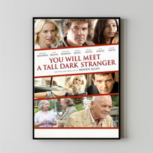 You Will Meet a Tall Dark Stranger (2010) Poster, Minimalist Movie Poster, Film Poster