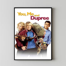 You, Me and Dupree (2006) Poster, Minimalist Movie Poster, Film Poster