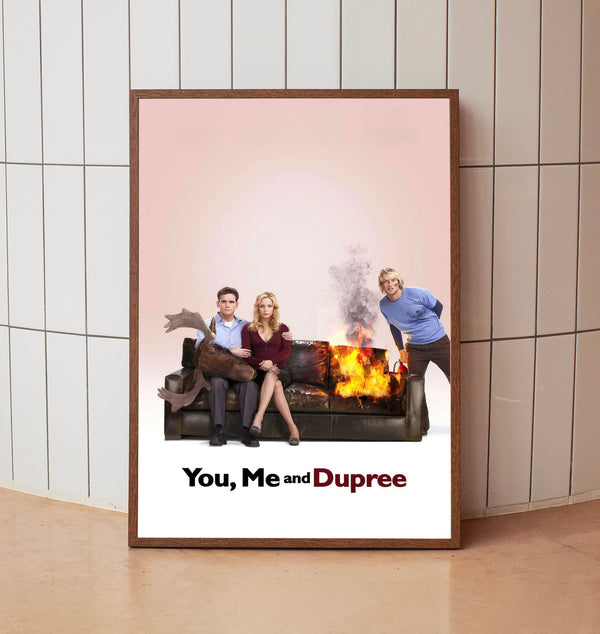 You, Me and Dupree (2006) Poster, Minimalist Movie Poster, Film Poster_DS05