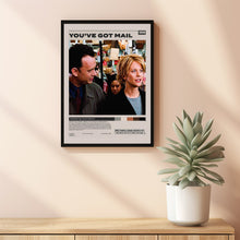 You’ve Got Mail Poster, Nora Ephron, Minimalist Movie Poster, A3 poster, Home decor
