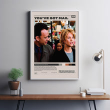 You’ve Got Mail Poster, Nora Ephron, Minimalist Movie Poster, A3 poster, Home decor
