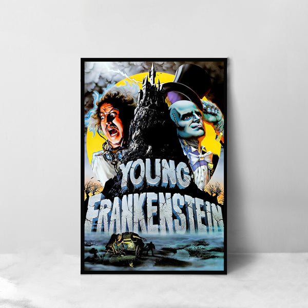 Young Frankenstein Movie Poster - High Quality Canvas Art Print - Room Decoration - Art Poster For Gift 1612120814