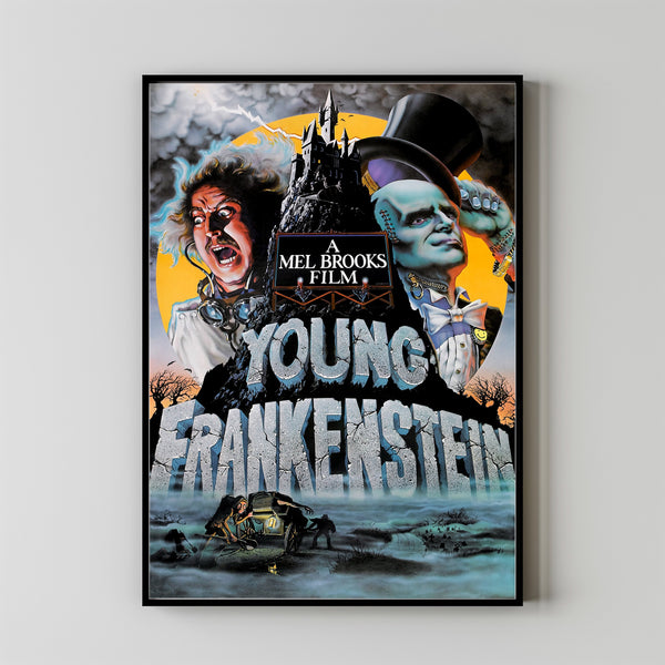 Young Frankenstein Movie Poster,Film Fan Collectibles,Vintage Movie Poster,Home Decor,Wall Art,Poster Gifts