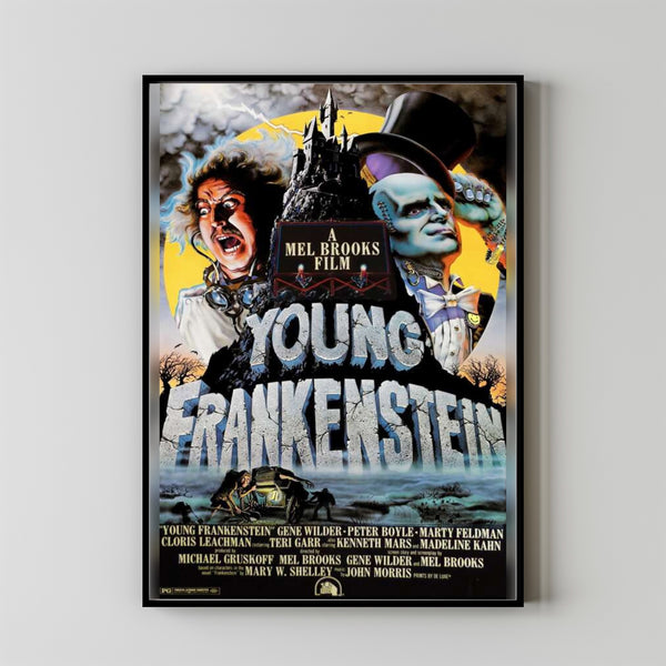 Young Frankenstein Movie Poster,Film Fan Collectibles,Vintage Movie Poster,Home Decor,Wall Art,Poster Gifts 1